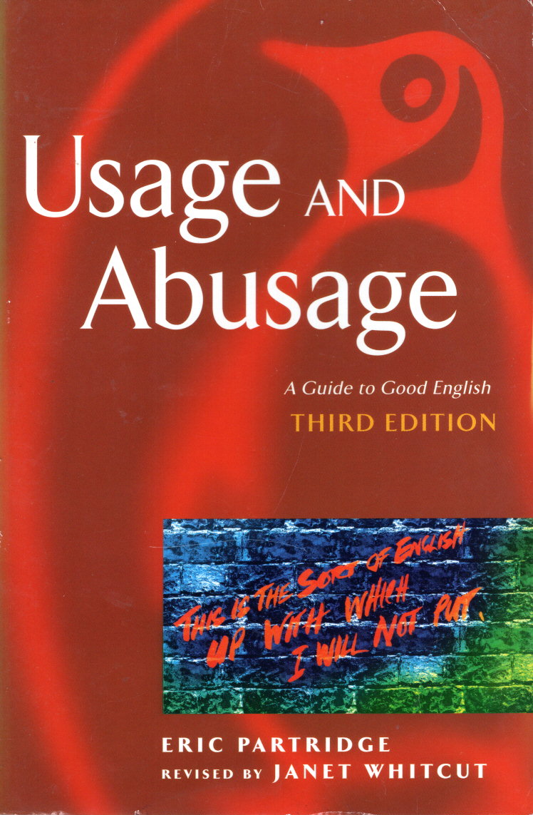 Usage and Abusage